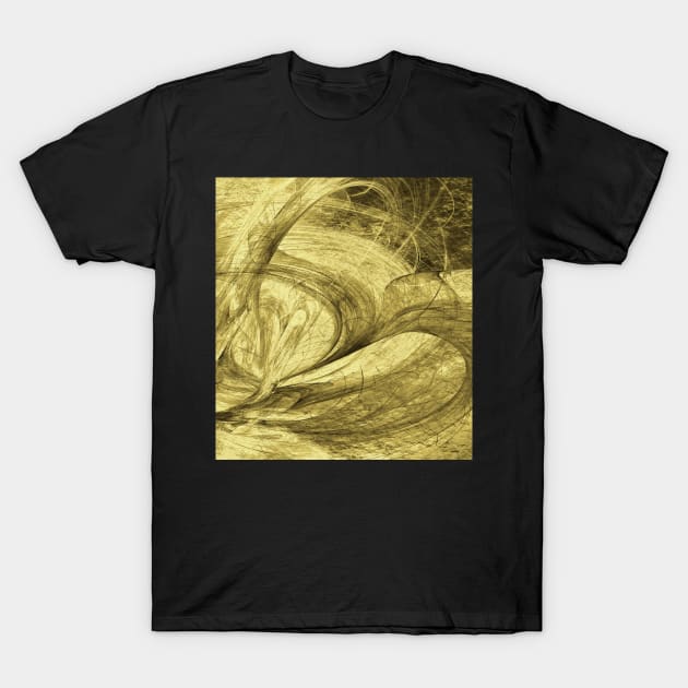 Flying threads of gold T-Shirt by hereswendy